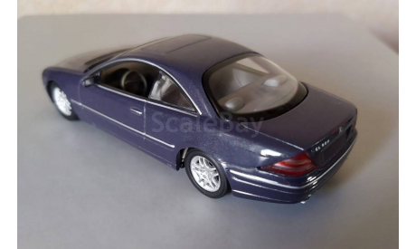 Mercedes-Benz CL500 Coupe 1999, редкая масштабная модель, Minichamps, scale43