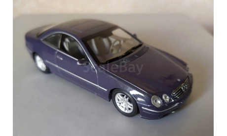 Mercedes-Benz CL500 Coupe 1999, редкая масштабная модель, Minichamps, scale43