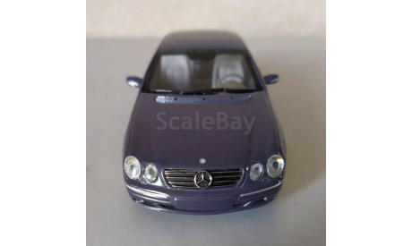 Mercedes-Benz CL500 Coupe 1999, редкая масштабная модель, Minichamps, scale43