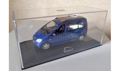 Mercedes-Benz Vaneo, редкая масштабная модель, Minichamps, scale43