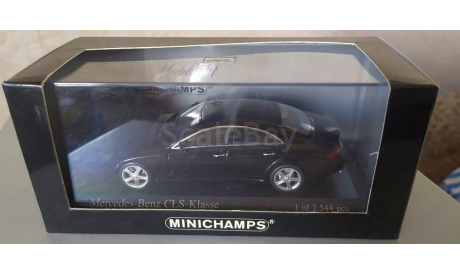 Mercedes-Benz CLS 2004, редкая масштабная модель, Minichamps, scale43