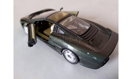 Jaguar XJ220, редкая масштабная модель, Detail Cars, scale43