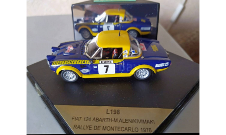 FIAT-124 Abarth 1976 Rallye, редкая масштабная модель, Vitesse, 1:43, 1/43