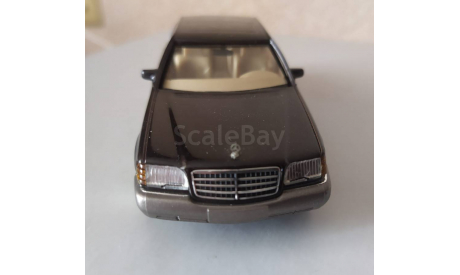 Mercedes-Benz 600 SEL, редкая масштабная модель, Herpa, scale43