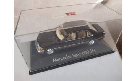 Mercedes-Benz 600 SEL, редкая масштабная модель, Herpa, scale43