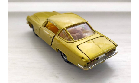 Ghia L 6.4 with Chrysler V8 Engine, Yelow, редкая масштабная модель, Corgi Toys, 1:43, 1/43