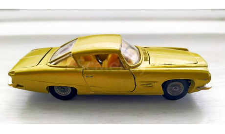 Ghia L 6.4 with Chrysler V8 Engine, Yelow, редкая масштабная модель, Corgi Toys, 1:43, 1/43