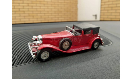 Duesenberg Model J Town Car 1930, редкая масштабная модель, Matchbox, scale48