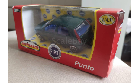 FIAT Punto, редкая масштабная модель, Majorette, 1:43, 1/43
