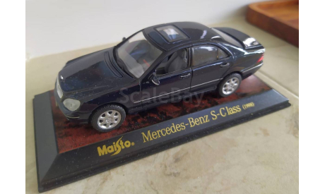 Mercedes-Benz S-Class (1998), масштабная модель, Maisto, 1:43, 1/43