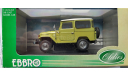 Toyota Land Cruiser BJ40 1960, масштабная модель, Ebbro, scale43