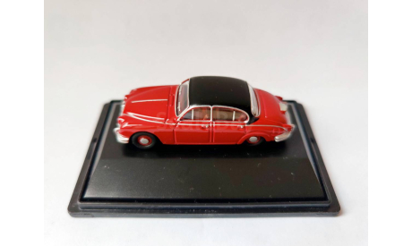 Jaguar MKII Jag Regency Red, масштабная модель, Oxford Diecast, scale72