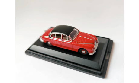 Jaguar MKII Jag Regency Red, масштабная модель, Oxford Diecast, scale72