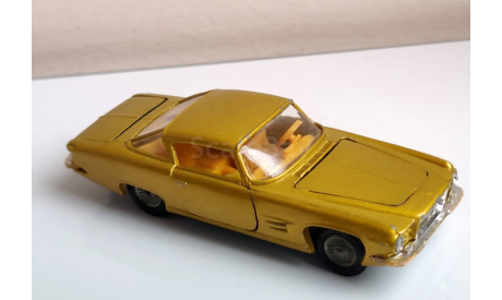 Ghia L 6.4 with Chrysler V8 Engine, Yelow, редкая масштабная модель, Corgi Toys, 1:43, 1/43