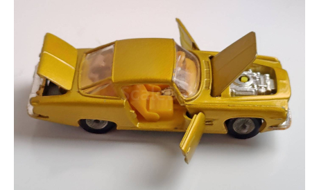 Ghia L 6.4 with Chrysler V8 Engine, Yelow, редкая масштабная модель, Corgi Toys, 1:43, 1/43