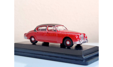 Jaguar MKII Jag Regency Red, масштабная модель, Oxford Diecast, scale72