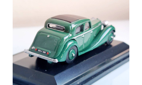 Jaguar SS 2.5 Saloon Suede Green, масштабная модель, Oxford Diecast, 1:72, 1/72