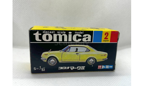 Toyota Corona Mark II 1900 HT. SL, редкая масштабная модель, Tomica, scale64