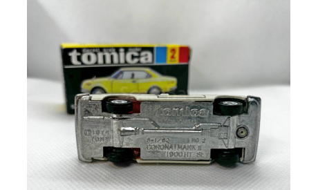 Toyota Corona Mark II 1900 HT. SL, редкая масштабная модель, Tomica, scale64