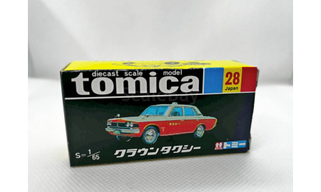 Toyota Crown Taxi, редкая масштабная модель, Tomica, scale64
