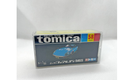 Nissan Fairlady 240ZG, редкая масштабная модель, Tomica, scale64