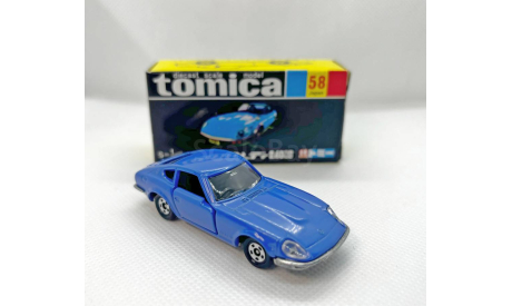 Nissan Fairlady 240ZG, редкая масштабная модель, Tomica, scale64