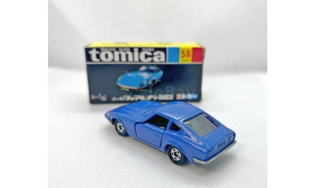 Nissan Fairlady 240ZG, редкая масштабная модель, Tomica, scale64