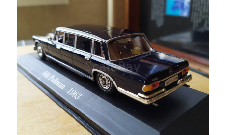 Mercedes-Benz 600 Pullman 1963, масштабная модель, IXO, scale43