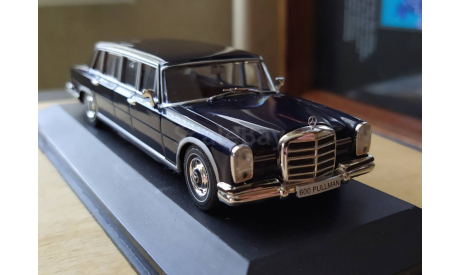Mercedes-Benz 600 Pullman 1963, масштабная модель, IXO, scale43