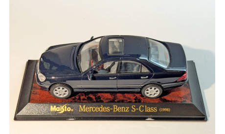 Mercedes-Benz S-Class (1998), масштабная модель, Maisto, 1:43, 1/43
