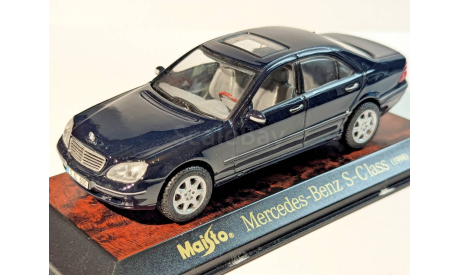 Mercedes-Benz S-Class (1998), масштабная модель, Maisto, 1:43, 1/43