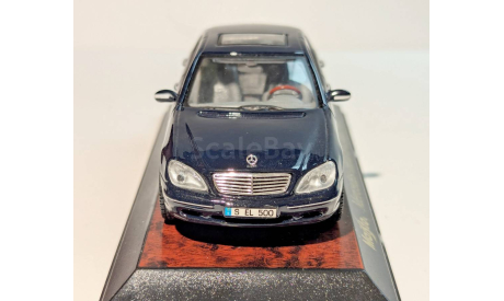 Mercedes-Benz S-Class (1998), масштабная модель, Maisto, 1:43, 1/43