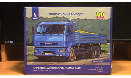 КАМАZ-65117 AVD, сборная модель автомобиля, КамАЗ, scale0