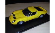 1971 Lamborghini Miura SV, масштабная модель, Welly, scale18
