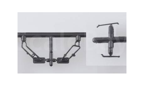 Зеркала для ЗиЛ-130/131/133, сборная модель автомобиля, AVD Models, 1:43, 1/43