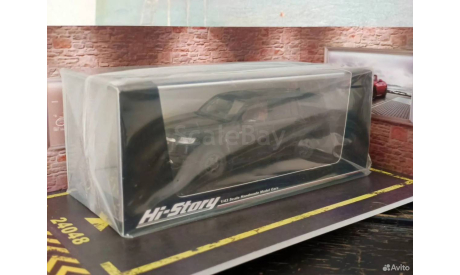 Toyota Land Cruiser 300 GR Sport (Hi-Story) black, масштабная модель, scale43
