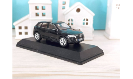 Audi Q5 (FY) (2017) black, масштабная модель, Kyosho, scale43