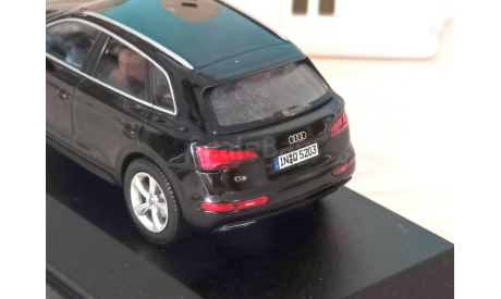 Audi Q5 (FY) (2017) black, масштабная модель, Kyosho, scale43