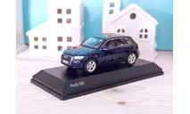 Audi Q5 (FY) (2017) blue, масштабная модель, Kyosho, scale43
