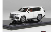 Lexus LX 600 белый (LCD Model) РАСПРОДАЖА, масштабная модель, scale43