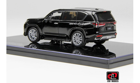 Lexus LX 600 (LCD Model) черный (в наличии), масштабная модель, scale43
