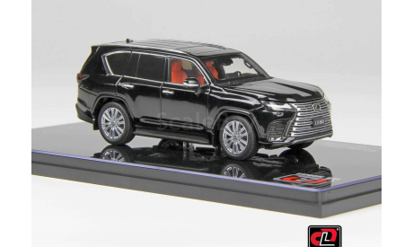 Lexus LX 600 (LCD Model) черный (в наличии), масштабная модель, scale43