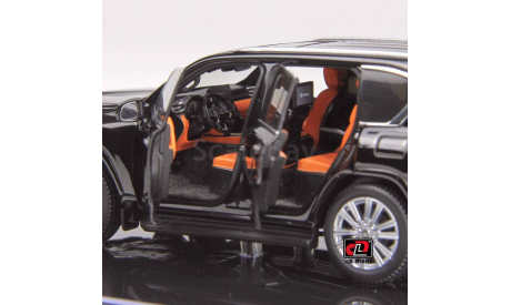 Lexus LX 600 (LCD Model) черный (в наличии), масштабная модель, scale43