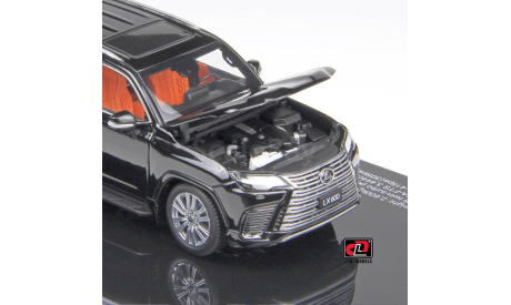 Lexus LX 600 (LCD Model) черный (в наличии), масштабная модель, scale43