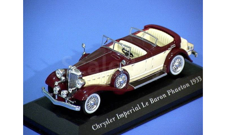 Chrysler Imperial le Baron dual cowl Phaeton (1933), масштабная модель, Altaya, Museum Series (музейная серия), scale43