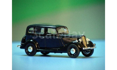 ГАЗ М 1 (Эмка), масштабная модель, 1:43, 1/43, Автолегенды СССР журнал от DeAgostini