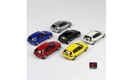 Honda Civic SIR II EG6 Vtec Hatchback blue (LCD Model), масштабная модель, scale43