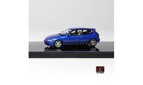 Honda Civic SIR II EG6 Vtec Hatchback blue (LCD Model), масштабная модель, scale43