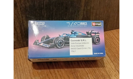 Alpine – Renault A523 #31, 2023 Esteban Ocon (Formula 1 F1), масштабная модель, scale43, BBurago, Alpina