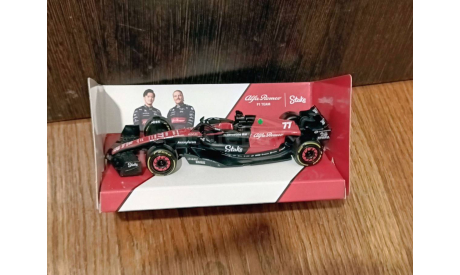 Alfa Romeo C43 #77 Valtteri Bottas (Formula 1 F1), масштабная модель, scale43, BBurago